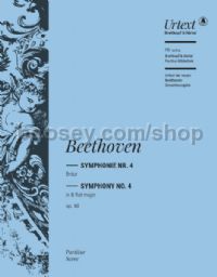 Symphony No. 4 in Bb major op. 60 (Score)