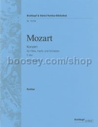 Concerto in C major K. 299 for Flute and Harp (full score)
