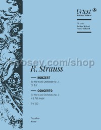 Horn Concerto No. 2 in E flat major TrV 283 (Full Score)