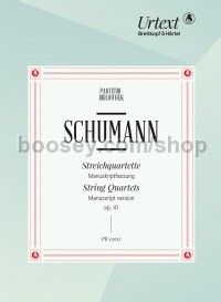 String Quartets Op.41 (Study Score)