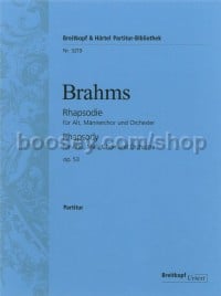 Rhapsodie Op. 53 (full score)
