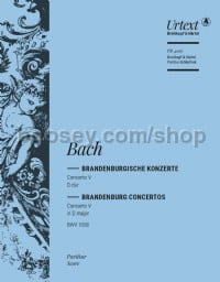 Brandenburg Concerto No. 5 in D major BWV 1050 (score)