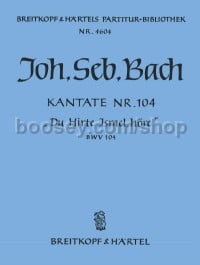 Cantata No. 104 Du Hirte Israel (score)