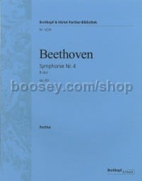 Symphony No. 4 in Bb major, op. 60 - string orchestra (score)