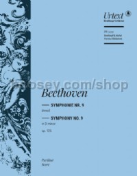 Symphony No. 9 in D minor Op. 125 (study score)