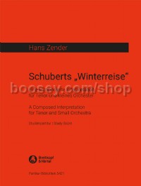 Schuberts "Winterreise" - orchestra (study score)
