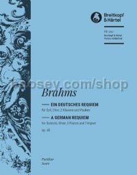 A German Requiem Op. 45 (Full Score)