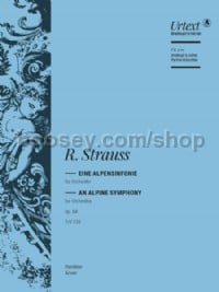 Eine Alpensinfonie, Op. 64 TrV 233 (Full Score)