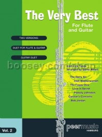 The Very Best For Flute and Guitar Vol. 2 (Flute and Guitar)