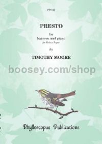 Presto for bassoon & piano