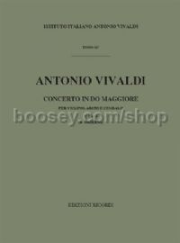 Concerto in C Major, RV 186 (Violin & Orchestra)