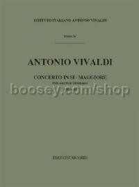 Concerto for Strings & Basso Continuo in Bb Major, RV 164 (String Orchestra)