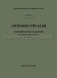 Concerto in D Major, RV 512 (Two Violins & Orchestra)