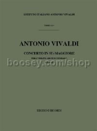 Concerto in Bb Major, RV 529 (Violin & Orchestra)