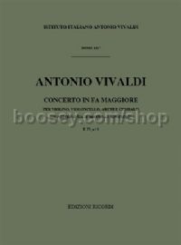 Concerto in F Major, RV 544 (Violin, Violoncello & Orchestra)