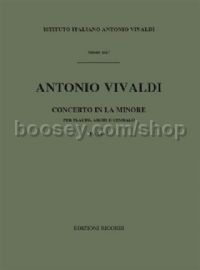 Concerto in A Minor, RV 440 (Flute & Orchestra)
