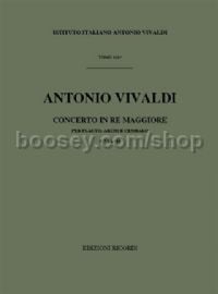 Concerto in D Major, RV 429 (Flute & Orchestra)