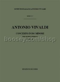 Concerto for Strings & Basso Continuo in C Minor, RV 119 (String Orchestra)