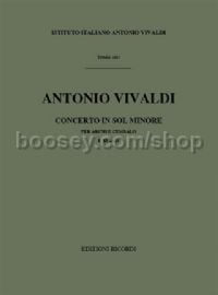 Concerto for Strings & Basso Continuo in G Minor, RV 157 (String Orchestra)