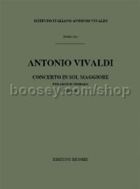 Concerto for Strings & Basso Continuo in G Major, RV 145 (String Orchestra)