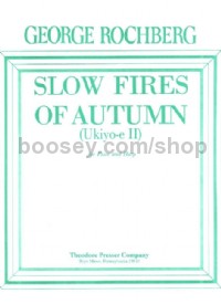 Slow Fires Of Autumn (flute and harp)