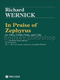 In Praise Of Zephyrus (oboe, violin, viola and cello)