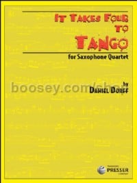 It Takes Four To Tango (soprano saxophone, alto saxophone, tenor saxophone and baritone saxophone)