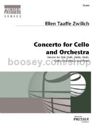 Concerto for Cello and Orchestra (Score)