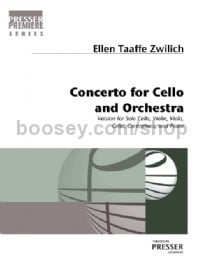 Concerto for Cello and Orchestra (Score & Parts)