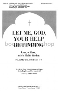 Let Me, God, Your Help Be Finding (choir)