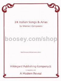 24 Italian Songs & Arias by Women Composers (Voice & Piano)