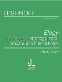 Elegy (Study Score)
