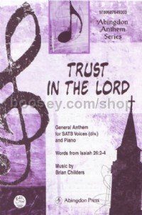 Trust In The Lord (SATB Voices)