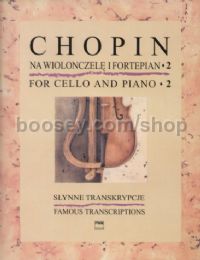 Famous Transcriptions for Cello and Piano, Book 2