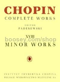 Minor Works for Piano