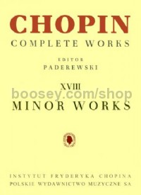 Complete Works, vol. 18: Minor Works