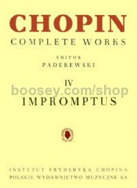 Complete Works, vol. 4: Impromptus
