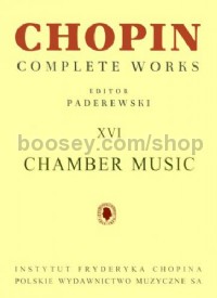 Complete Works, vol. 16: Chamber Music