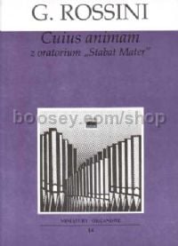 Cuius animam from the Oratorio 'Stabat Mater' - organ