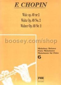 Waltz Op. 69, No. 2 - flute & piano