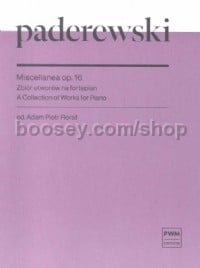 Miscellanea op.16 (Performance Score)