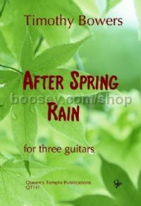 After Spring Rain for 3 Guitars