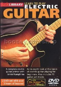 Electric Guitar Learn To Play . . . (Lick Library series) DVD