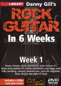 Rock Guitar In 6 Weeks - week 1 (Lick Library) DVD