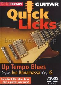 Guitar Quick Licks - Up Tempo Blues (Joe Bonamassa) (DVD)