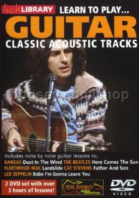 Learn To Play Classic Acoustic Tracks (2 DVDs)