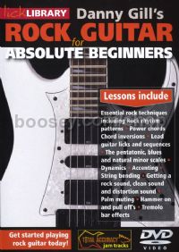 Rock Guitar For Absolute Beginners (DVD)