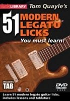 51 Modern Legato Licks You Must Learn (DVD)