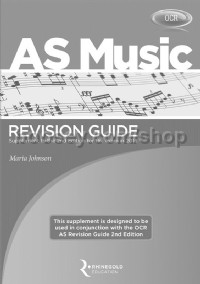 OCR AS Music Revision Guide - 2nd Edition (Supplement)