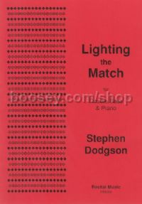 Lighting the Match for double bass & piano